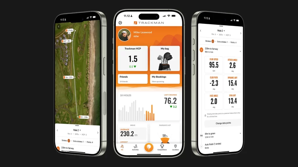 トラックマン ゴルフアプリ (Trackman Golf App) - スマホでスイングデータ管理